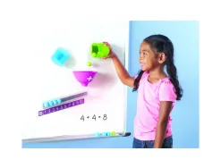Supports et tableaux magnetiques learning resources machine a additions magnetique 2 gobelets 1