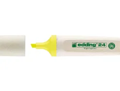 Surligneur edding ecoline coloris jaune fluo