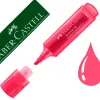 Surligneur faber-castell textliner tl1546 superfluorescent pointe feutre biseautee 3 largeurs
