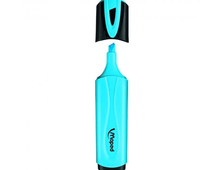Surligneur fluo pep's classic maped coloris bleu