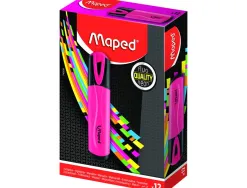 Surligneur fluo pep's classic maped coloris rose
