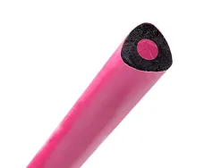 Surligneur liderpapel crayon de couleur néon jumbo mine extra-résistante forme triangulaire ergonomique coloris rose