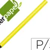 Surligneur liderpapel crayon de couleur néon jumbo mine extra-résistante forme triangulaire ergonomique coloris jaune