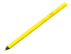 Surligneur liderpapel crayon de couleur néon jumbo mine extra-résistante forme triangulaire ergonomique coloris jaune