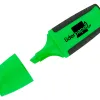 Surligneur liderpapel fluorescent mini tracé 1/4mm pointe biseautée grip caoutchouc coloris vert