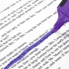 Surligneur liderpapel fluorescent mini tracé 1/4mm pointe biseautée grip caoutchouc coloris violet