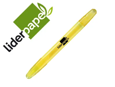 Surligneur liderpapel marqueur cire gel stick applicateur fluorescent jaune