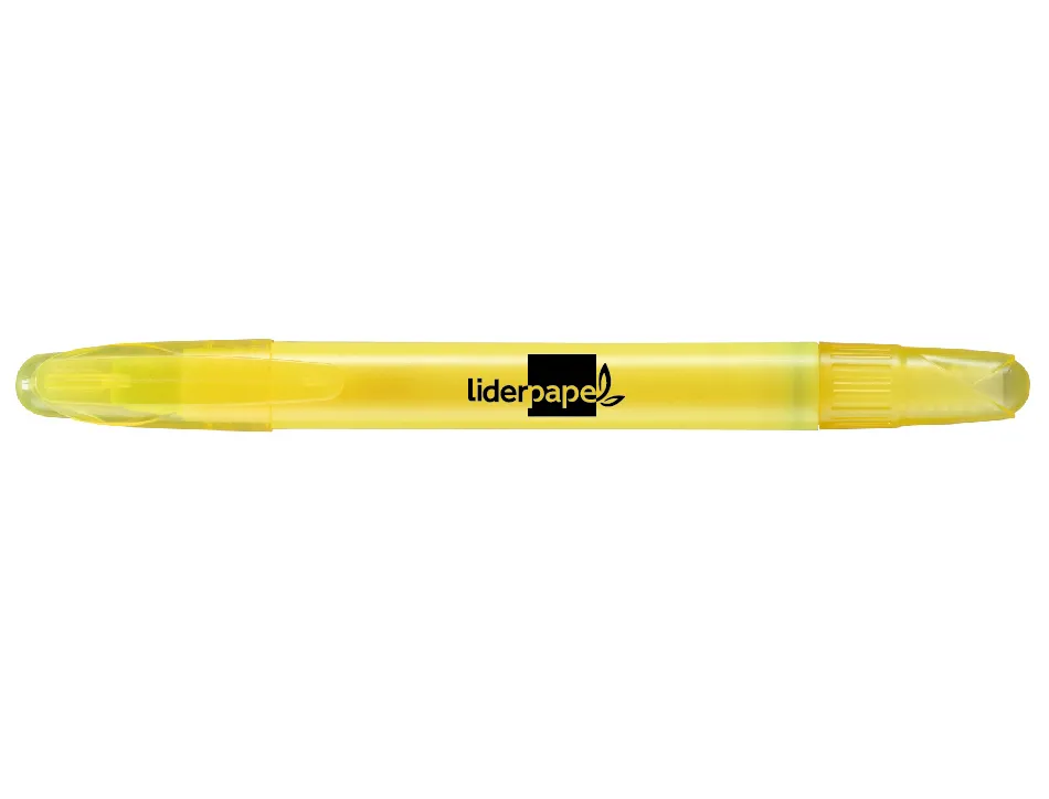 Surligneur liderpapel marqueur cire gel stick applicateur fluorescent jaune