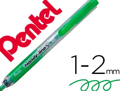 Surligneur pentel handy-line s coloris vert