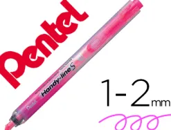 Surligneur pentel handy-line s coloris rose