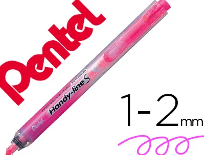 Surligneur pentel handy-line s coloris rose