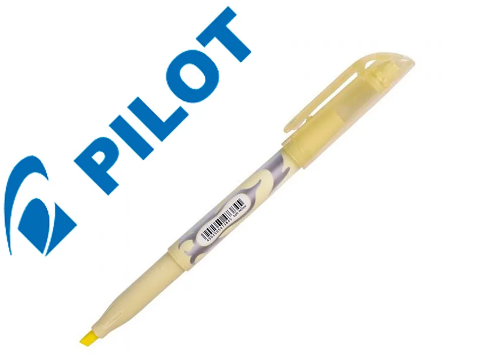 Surligneur pilot frixion light soft effacable pointe moyenne coloris jaune pastel