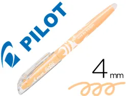 Surligneur pilot frixion light natural effacable pointe moyenne biseautee coloris orange clair