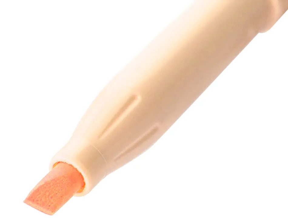 Surligneur pilot frixion light natural effacable pointe moyenne biseautee coloris orange clair