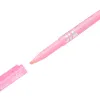 Surligneur pilot frixion light soft effacable pointe moyenne coloris rose pastel