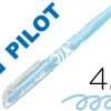 Surligneur pilot frixion light natural effacable pointe moyenne biseautee coloris bleu ciel