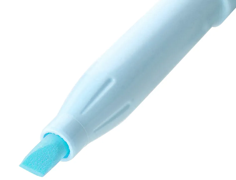 Surligneur pilot frixion light natural effacable pointe moyenne biseautee coloris bleu ciel