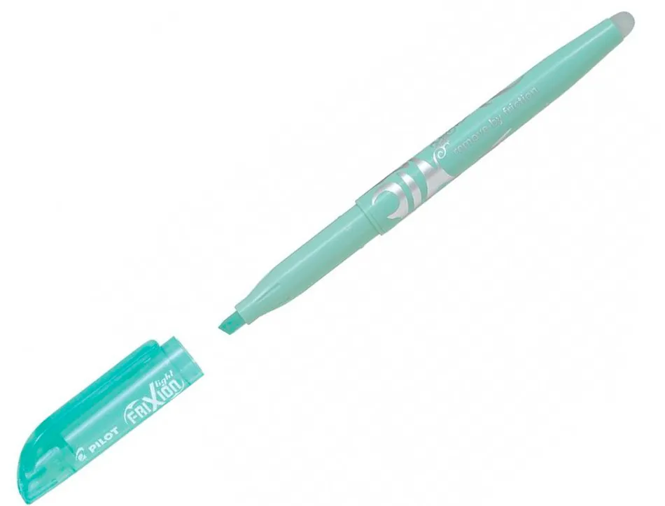Surligneur pilot frixion light soft effacable pointe moyenne coloris vert pastel