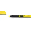 Surligneur pilot frixion light écriture 1/3.3mm encre thermosensible effaçage par frottement coloris jaune
