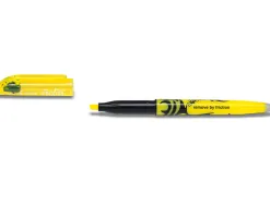 Surligneur pilot frixion light écriture 1/3.3mm encre thermosensible effaçage par frottement coloris jaune