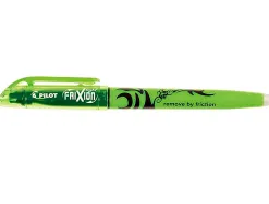 Surligneur pilot frixion light écriture 1/3.3mm encre thermosensible effaçage par frottement coloris vert