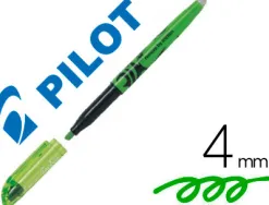 Surligneur pilot frixion light écriture 1/3.3mm encre thermosensible effaçage par frottement coloris vert