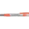 Surligneur q-connect écriture 1/3mm corps transparent encre liquide couleur orange