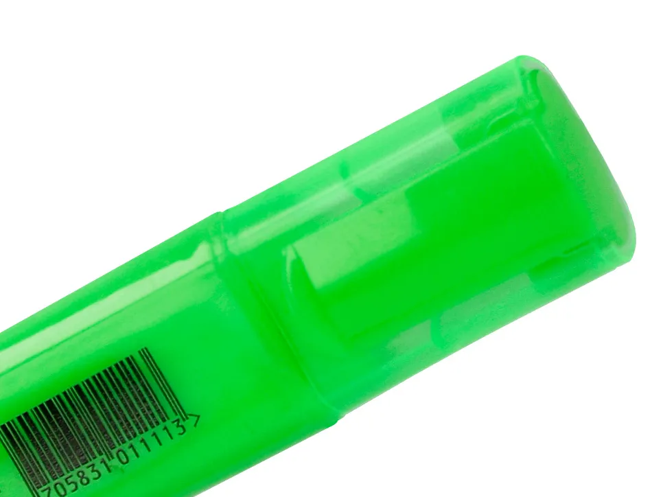 Surligneur q-connect tracé 2/5 mm pointe biseautée couleurs éclatantes vert