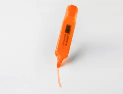 Surligneur q-connect tracé 2/5 mm pointe biseautée couleurs éclatantes orange
