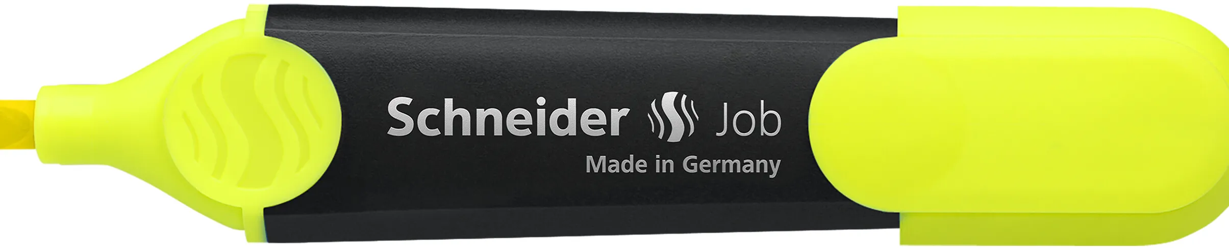 Surligneur schneider job pointe biseautee rechargeable avec maxx 660 refill station resiste evaporation jaune