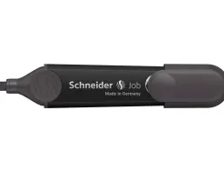 Surligneur schneider job pointe biseautee trait 1/5mm coloris gris ardoise
