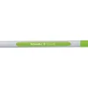 Surligneur schneider shine-up pointe biseautee trait 1/4mm corps triangulaire coloris vert