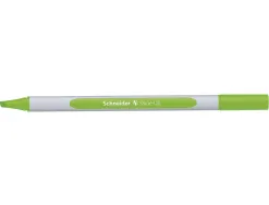 Surligneur schneider shine-up pointe biseautee trait 1/4mm corps triangulaire coloris vert