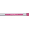 Surligneur schneider shine-up pointe biseautee trait 1/4mm corps triangulaire coloris rose