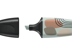 Surligneur stabilo boss mini naturevibes encre base eau pointe biseautee trace 2/5mm coloris assortis etui 3