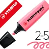 Surligneur stabilo boss original pastel encre base eau pointe biseautee largeur trace 2/5mm coloris mauve