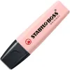 Surligneur stabilo boss original naturecolors wild flowers edition pointe biseautee trace 2/5mm coloris