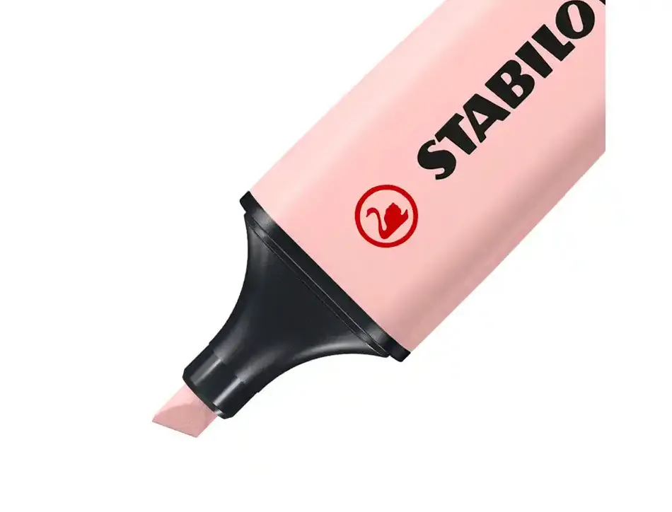 Surligneur stabilo boss original naturecolors wild flowers edition pointe biseautee trace 2/5mm coloris