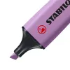 Surligneur stabilo boss original naturecolors wild flowers edition pointe biseautee trace 2/5mm coloris