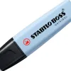 Surligneur stabilo boss original pastel encre base eau pointe biseautee largeur trace 2/5mm coloris fraicheur