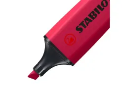 Surligneur stabilo boss original naturecolors wild flowers edition pointe biseautee trace 2/5mm coloris