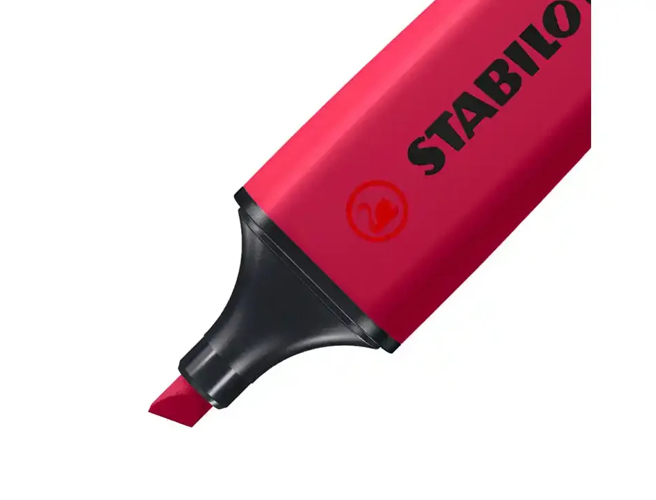 Surligneur stabilo boss original naturecolors wild flowers edition pointe biseautee trace 2/5mm coloris