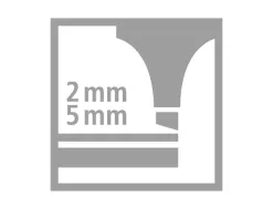 Surligneur stabilo luminator tracé 2/5mm encre liquide niveau visible base ergonomique couleur vert
