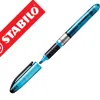 Surligneur stabilo navigator modèle poche clip résistance intense lumière couleur bleu