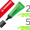 Surligneur stabilo néon fluorescence intense sèche après 4h tube gloss coloris vert