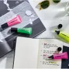 Surligneur stabilo néon fluorescence intense sèche après 4h tube gloss coloris rose