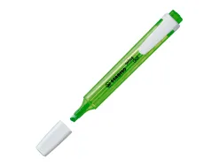 Surligneur stabilo swing cool modèle de poche avec agrafe tracé 1/3mm encre liquide pigmentée visible coloris vert
