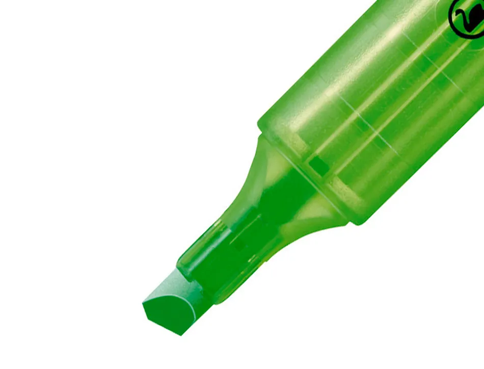 Surligneur stabilo swing cool modèle de poche avec agrafe tracé 1/3mm encre liquide pigmentée visible coloris vert