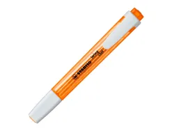 Surligneur stabilo swing cool modèle de poche avec agrafe tracé 1/3mm encre liquide pigmentée visible coloris orange