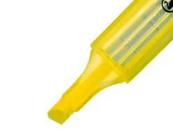 Surligneur stabilo swing cool modèle de poche avec agrafe tracé 1/3mm encre liquide pigmentée visible coloris jaune